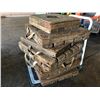 Image 1 : Qty 8 Wood Bases for Jack Stands on Grass