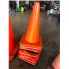 Image 2 : Misc. Traffic Cones, Approx.16 qty (Small, Med & Large Sizes)