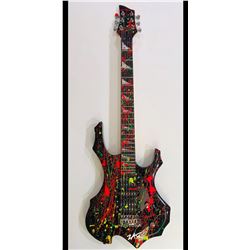 E.M. Zax- One-of-a-Kind hand painted Guitar "Guitar"
