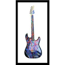 E.M. Zax- One-of-a-Kind hand painted Guitar "Guitar"