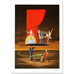 Rafal Olbinski- Hand Pulled Original Lithograph "Predictable Assumption"