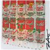 Image 3 : E.M. Zax- One-of-a-kind 3D polymorph mixed media on paper "Homage to Warhol"