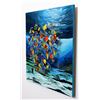 Image 2 : Vera V. Goncharenko- Original Painting on Cutout Steel and Board "Deep Sea Love"