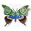 Patricia Govezensky- Original Painting on Cutout Steel "Butterfly CCLXXIX"