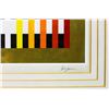 Image 3 : Yaacov Agam- Original Lithograph "White rhombs"