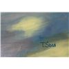 Image 2 : Taras Sidan- Original Oil on Canvas "Magenta"