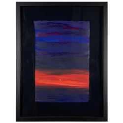 Wyland, "Sun" Original Painting; Hand Signed and Framed; Certificate of Authentiticty.