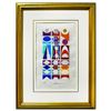 Image 1 : Yaacov Agam- Original Silkscreen on parchment Paper "Untitled"