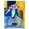 Image 1 : Menashe Kadishman- Original Oil on Canvas "Untitled"
