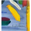 Image 3 : Menashe Kadishman- Original Oil on Canvas "Untitled"