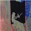 Image 2 : Gail Rodgers, "Barbie" Hand Signed Original Hand Pulled Silkscreen Mixed Media on Canvas with Letter