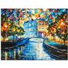 Image 1 : Leonid Afremov (1955-2019) "House on the Hill" Limited Edition Giclee on Canvas, Numbered and Signed