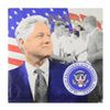 Image 1 : Steve Kaufman (1960-2010), "We the People - President Clinton" Hand Pulled Limited Edition Silkscree