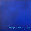 Image 2 : Wyland, "Turtle Silhouette" Hand Signed Original Painting on Board with Letter of Authenticity.