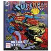 Image 1 : Jozza, "Superman" Hand Signed Original Mixed Media on Canvas with COA.