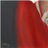 Image 2 : Victoria Montesinos, Original Oil Painting on Canvas (30" x 40"), Hand Signed with Letter of Authent