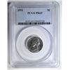 Image 1 : 1951 JEFFERSON NICKEL PCGS PR-65