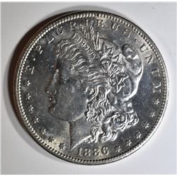 1886-S MORGAN DOLLAR BU