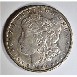 1890-CC MORGAN DOLLAR AU
