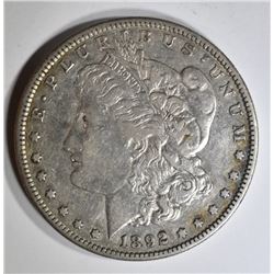 1892-S MORGAN DOLLAR XF
