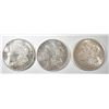Image 1 : 1921 & 2-1921-D MORGAN SILVER DOLLARS NICE XF-AU