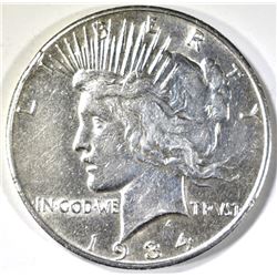 1934-S PEACE DOLLAR CH AU