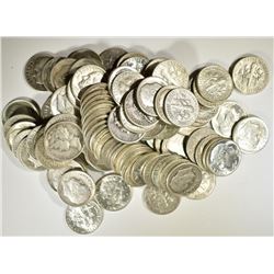 $10 FACE VALUE 90% SILVER DIMES- MIXED