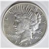 Image 1 : 1921 PEACE DOLLAR  AU/BU