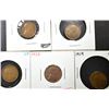Image 1 : 1911-D XF, 12 XF, 15-D XF, 19 BU, 33 BU LINCOLNS