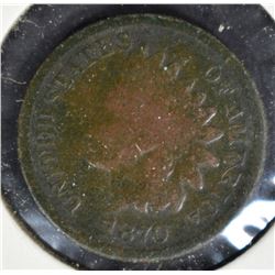 1870 INDIAN CENT  GOOD