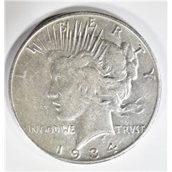 1934-S PEACE DOLLAR  XF