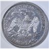 Image 2 : 1867 SEATED LIBERTY HALF DOLLAR  AU