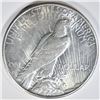 Image 2 : 1927-S PEACE DOLLAR  AU/BU