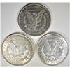 Image 2 : 1921-P,D,S MORGAN DOLLARS  CH BU