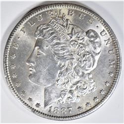 1887-S MORGAN DOLLAR  CH BU