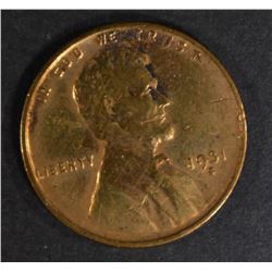 1931-S LINCOLN CENT XF