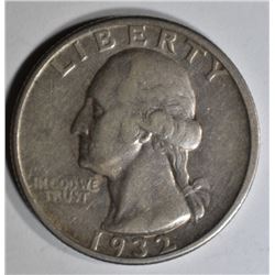 1932-S WASHINGTON QUARTER XF