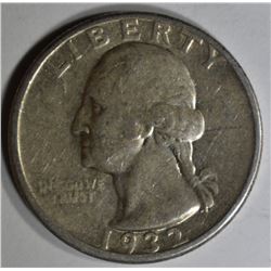 1932-D WASHINGTON QUARTER FINE