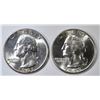 Image 1 : 1941-D & 43-D WASHINGTON QUARTERS CH BU
