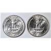 Image 2 : 1941-D & 43-D WASHINGTON QUARTERS CH BU