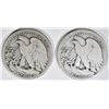 Image 2 : 1917-D & 17-S OBV WALKING LIBERTY HALVES GOOD
