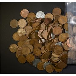 500-MIXED DATE CIRC LINCOLN WHEAT CENTS
