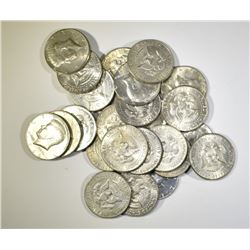 25-40% SILVER KENNEDY HALF DOLLARS