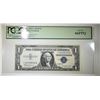 Image 1 : 1957B SILVER CERTIFICATE PCGS 66 PPQ STAR NOTE