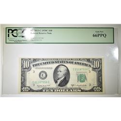 1950-C $10 FRN Fr#2013-C PCGS-66 PPQ