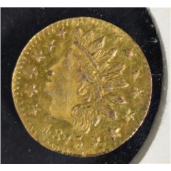 1875 1/4 DOLLAR CAL TOKEN