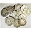 Image 1 : $10 FACE VALUE 90% SILVER HALVES