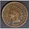 Image 1 : 1866 INDIAN CENT  VF