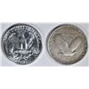 Image 2 : LOT OF 2 QUARTERS: