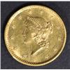 Image 1 : 1853 GOLD DOLLAR LIBERTY  CH BU